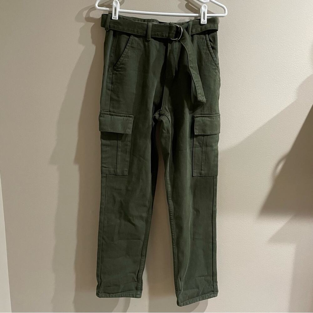 NWT PacSun Cadet Green Cargo Mom Jeans
